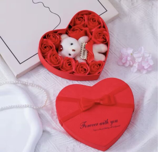 Bear Rose Gift Box