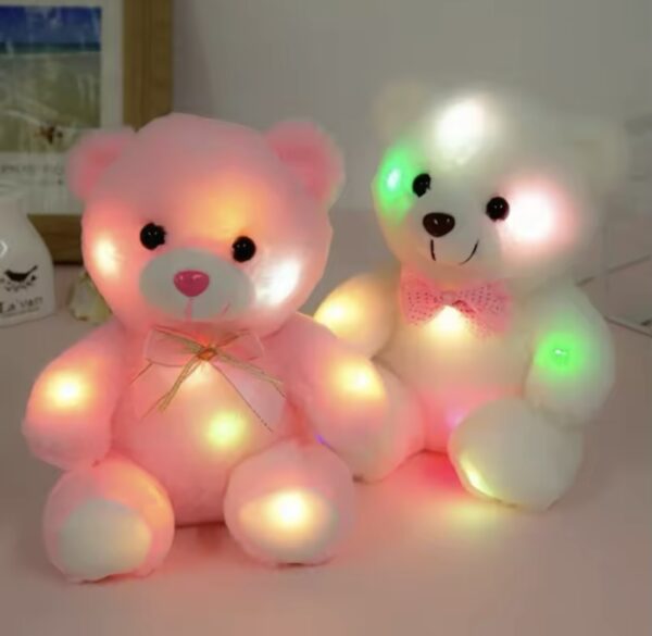 22cm Luminous Creative Light Up LED Teddy Bear