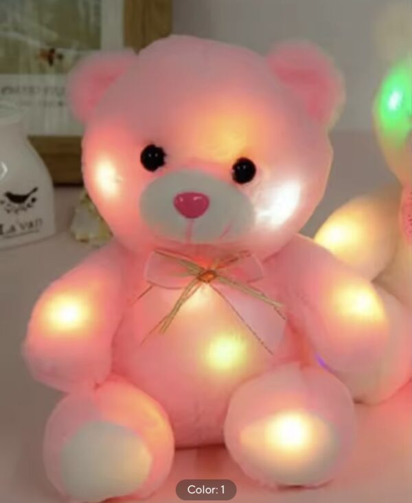 22cm Luminous Creative Light Up LED Teddy Bear - Image 2