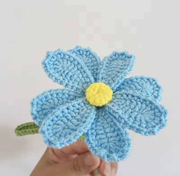 Handmade Knitting Galsang Flower - Image 2