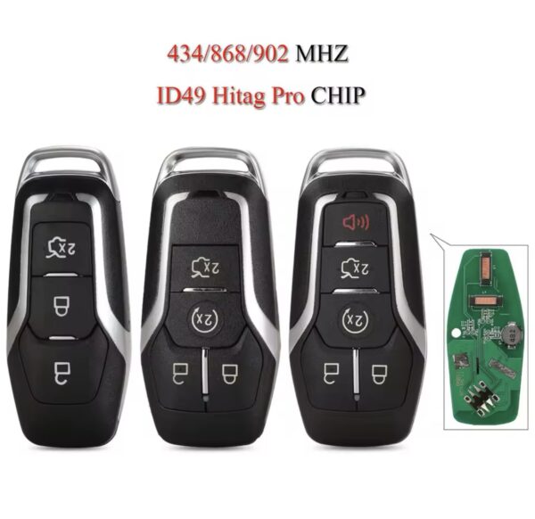 Smart Remote Key for Ford Mondeo Explorer Mustang Focus Fusion S-MaxI - Image 5