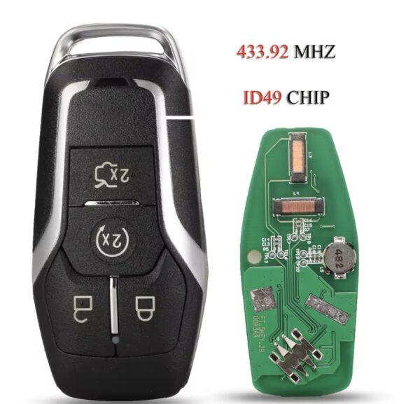 Smart Remote Key for Ford Mondeo Explorer Mustang Focus Fusion S-MaxI - Image 3